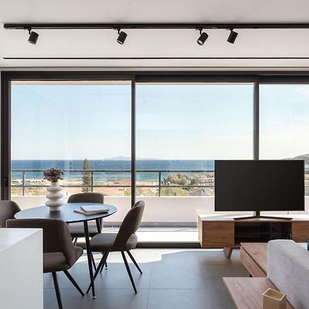 Апартаменти Sounio Panoramic Loft Суніон Екстер'єр фото