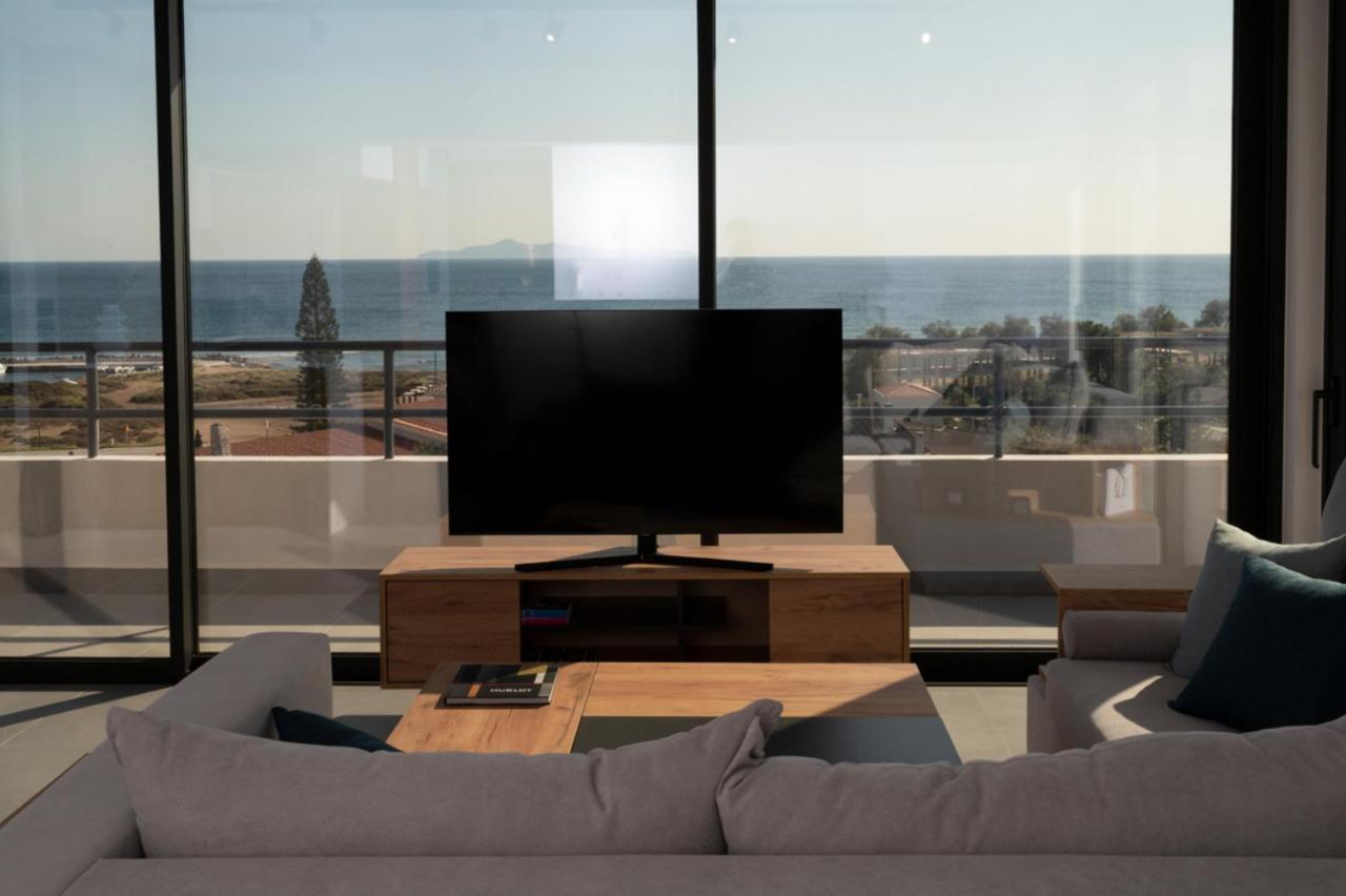 Апартаменти Sounio Panoramic Loft Суніон Екстер'єр фото