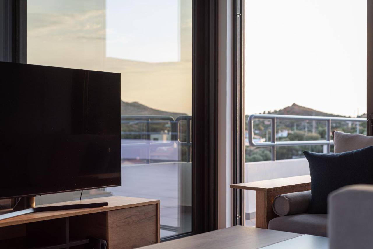Апартаменти Sounio Panoramic Loft Суніон Екстер'єр фото