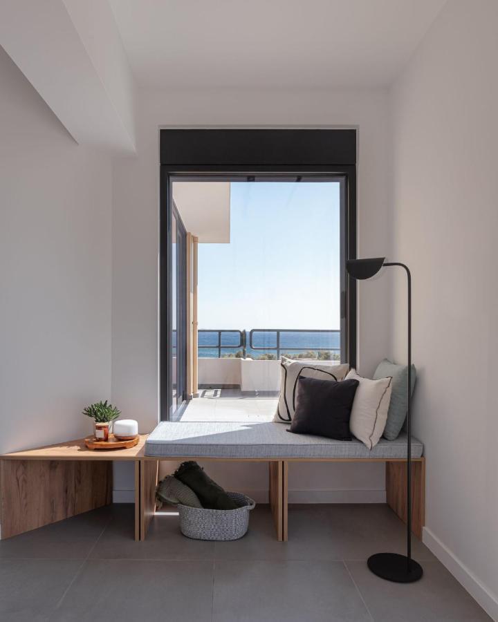 Апартаменти Sounio Panoramic Loft Суніон Екстер'єр фото