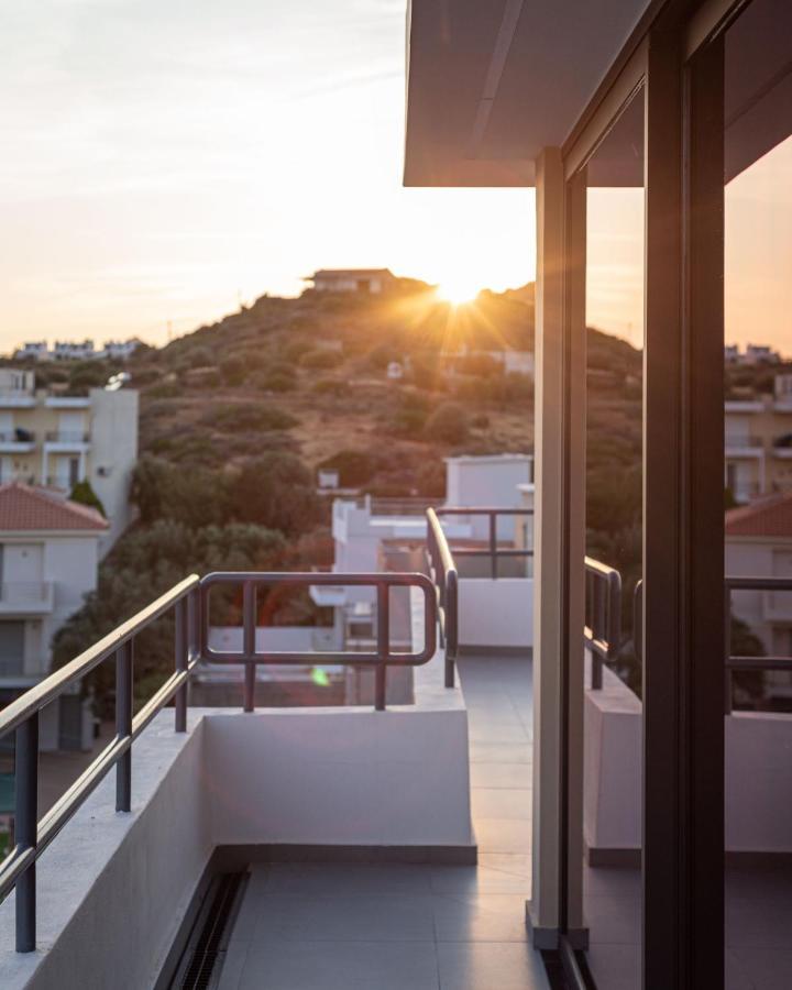 Апартаменти Sounio Panoramic Loft Суніон Екстер'єр фото